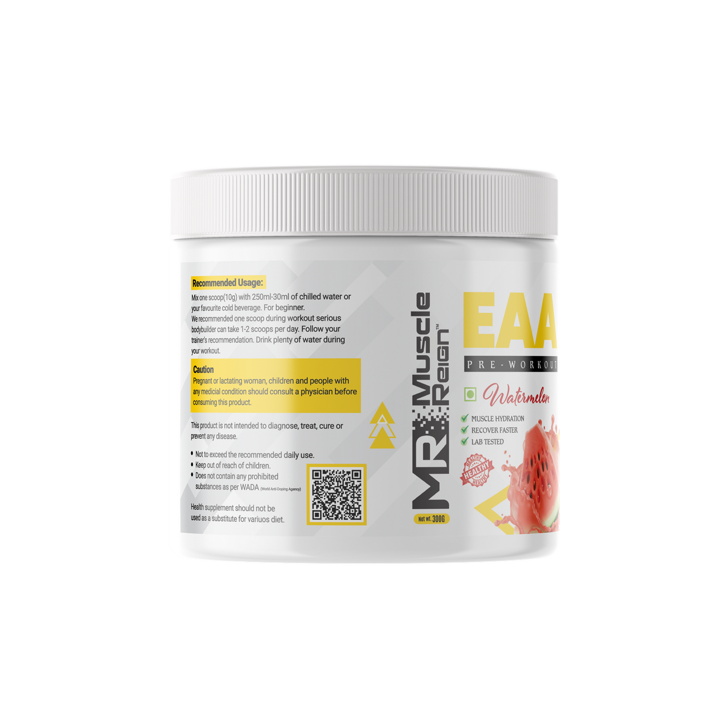 Muscle Reign EAA (300gm) Pre & Post Workout