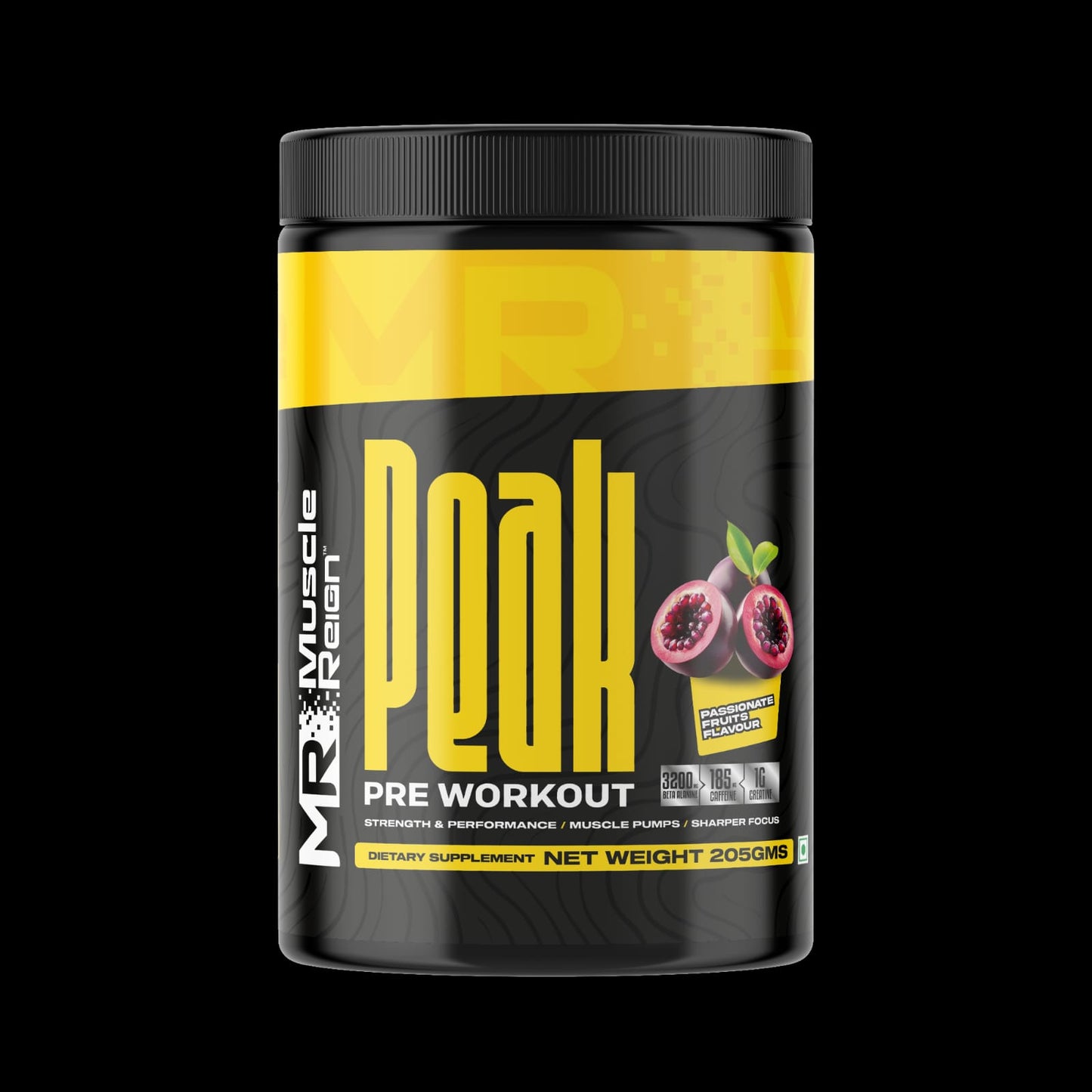 Muscle Reign Peak Pre-Workout 3200mg Beta Alanine+300mg Caffeine+1gm Creatine