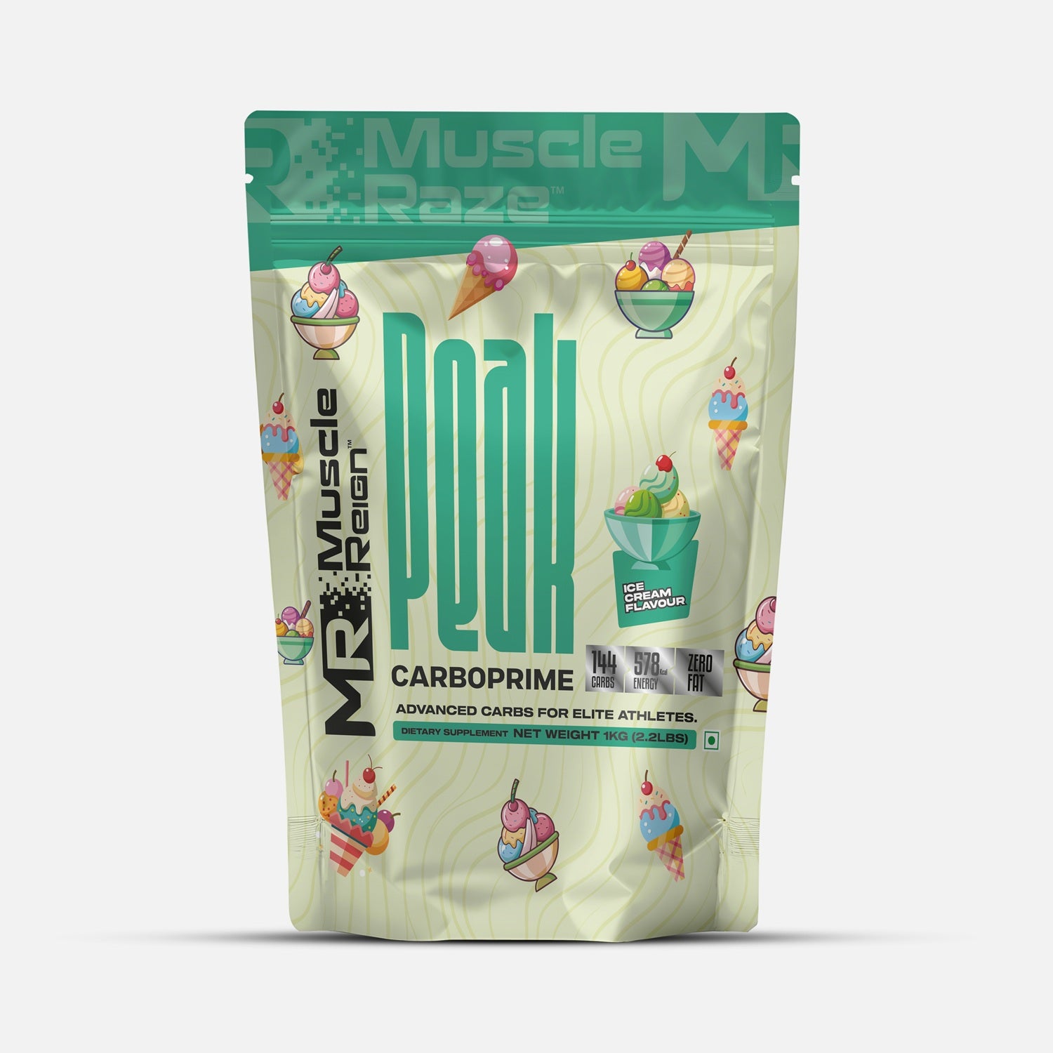 Muscle Reign Carboprime Food Supplement with Advanced Carbs for Elite Athletes