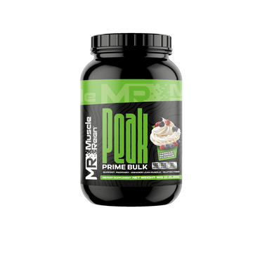 Muscle Reign Peak Prime Bulk 1kg protein powder with creamy flavor for muscle growth and recovery