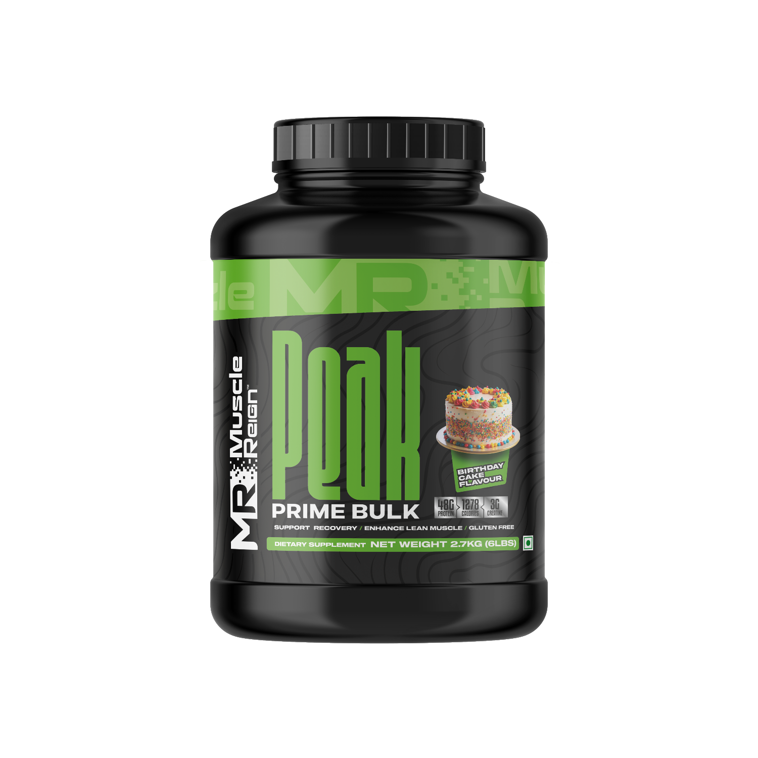 Muscle Reign Prime Bulk Mass Gainer Protein Powder for muscle growth and recovery