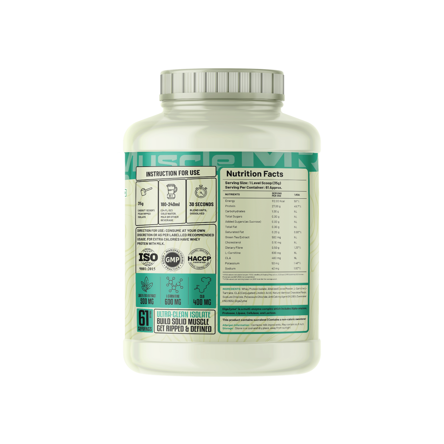 Muscle Reign Peak Rippet Isolate