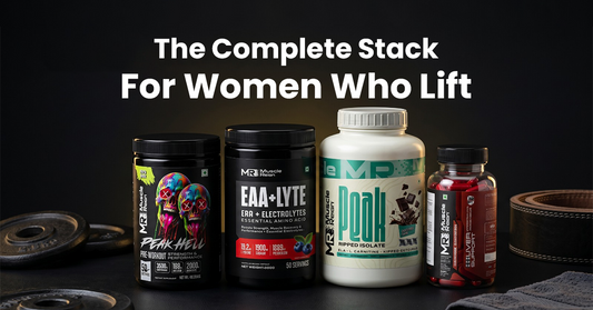 The Complete Stack for Indian Women Who Lift — Built to Get Lean, Not Just Light