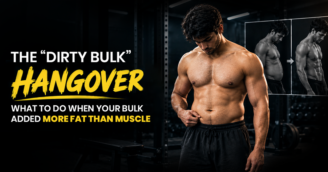 The “Dirty Bulk” Hangover: What to Do When Your Bulk Added More Fat Than Muscle
