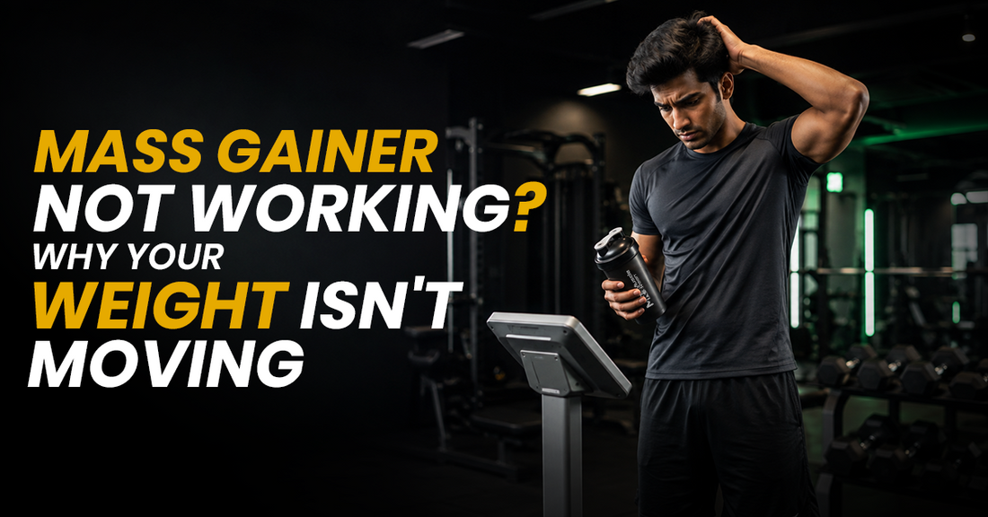 Mass gainer not working despite daily use and no weight gain