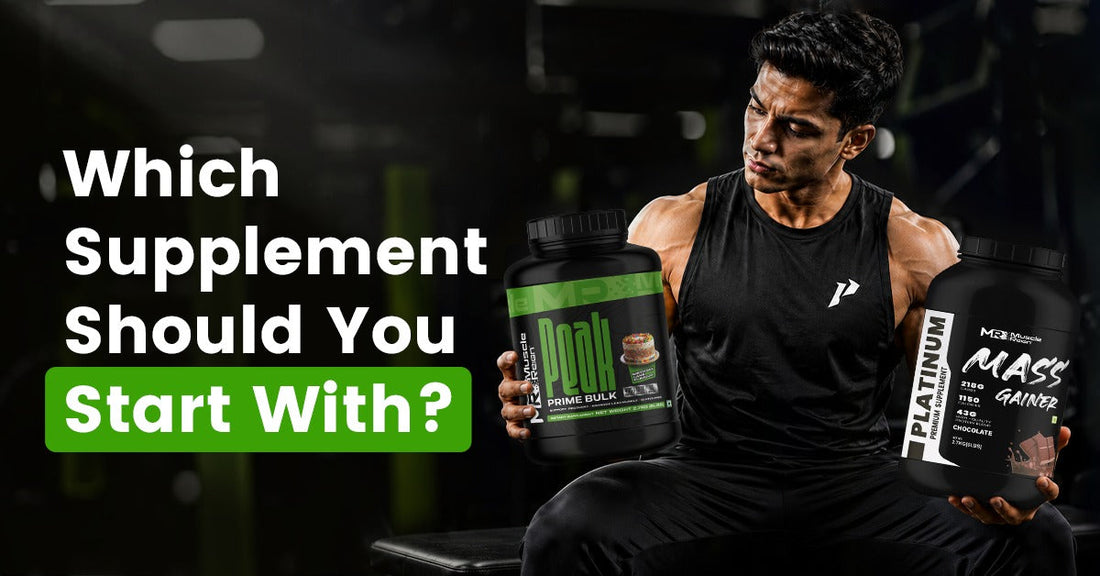Which Supplement Should You Start With? A No-Confusion Beginner's Guide