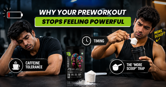Why Your Pre-Workout Stops Feeling Powerful Caffeine Tolerance, Timing and the "More Scoop" Trap
