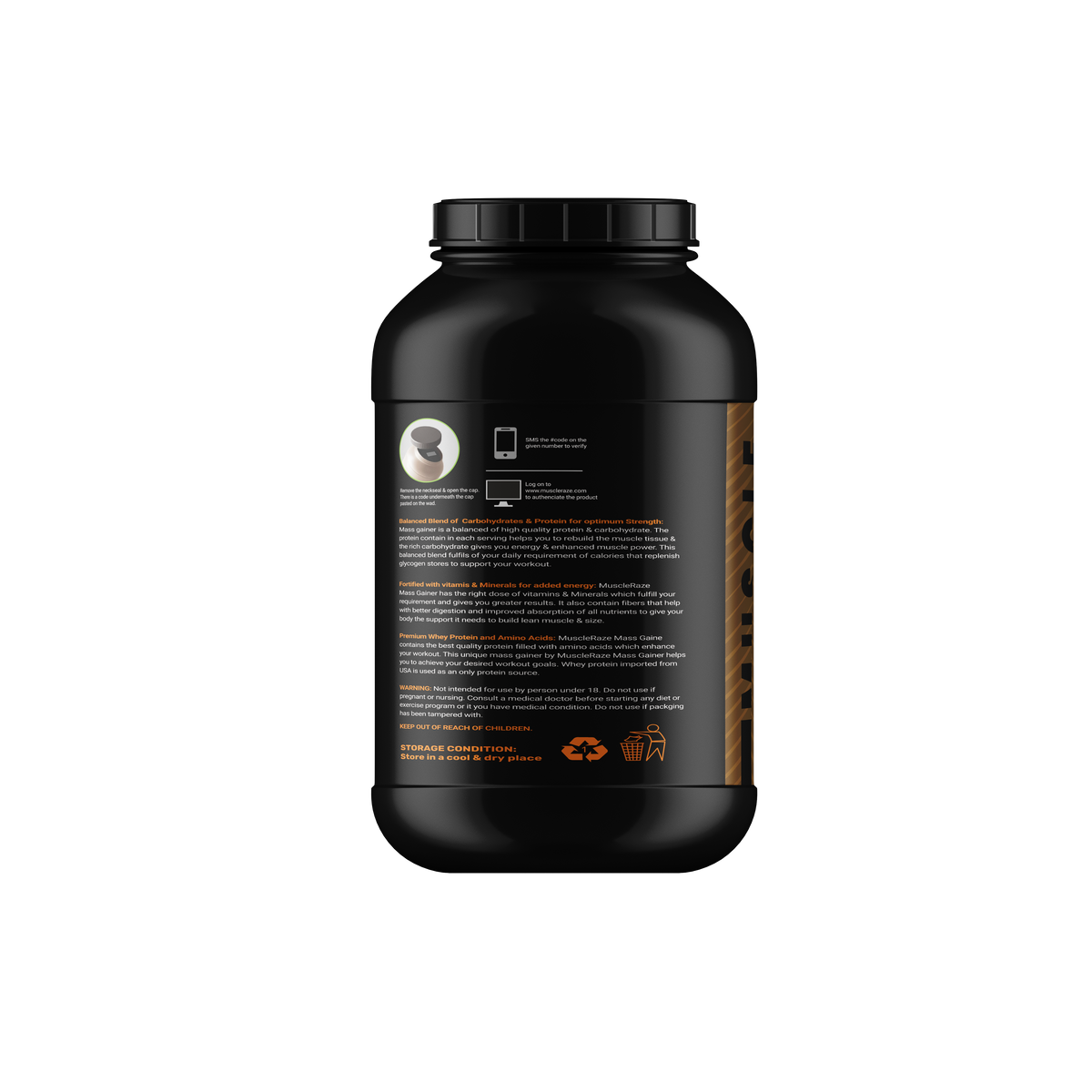 Muscle Mass Gainer - 2.7KG