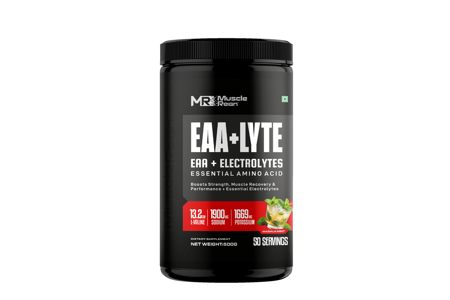 Muscle Reign Pre and Post Workout EAA + LYTE EAA + Electrolytes Essential Amino Acid
