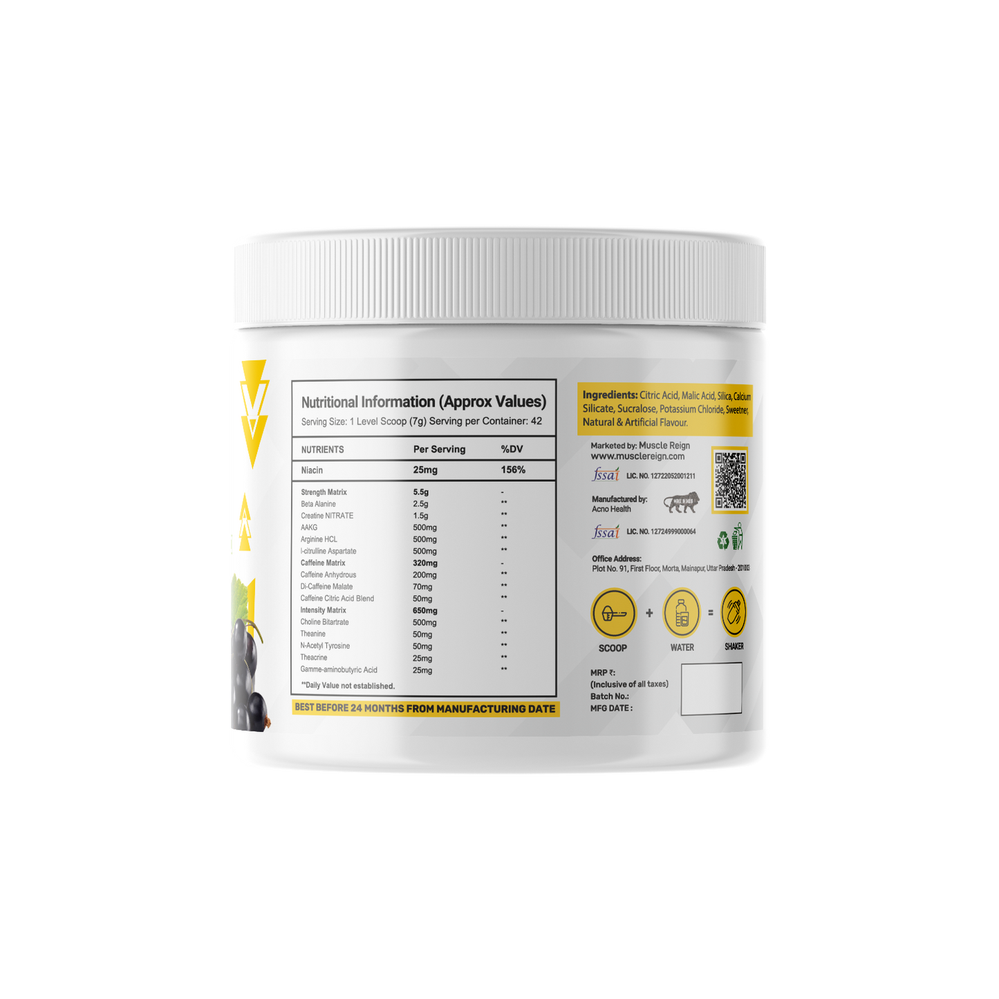 Muscle Reign Preworkout