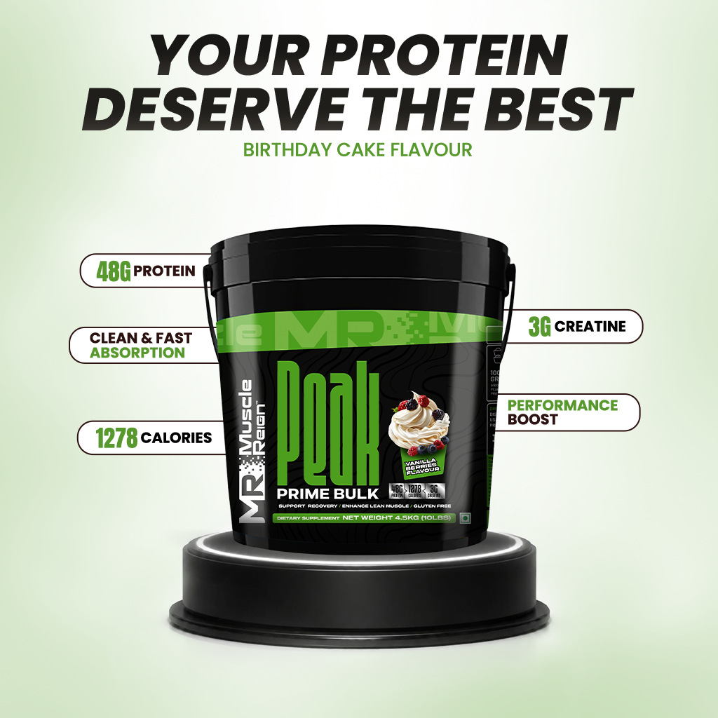 Peak Prime Bulk - 4.5kg | 1278 Cal Mass Gainer