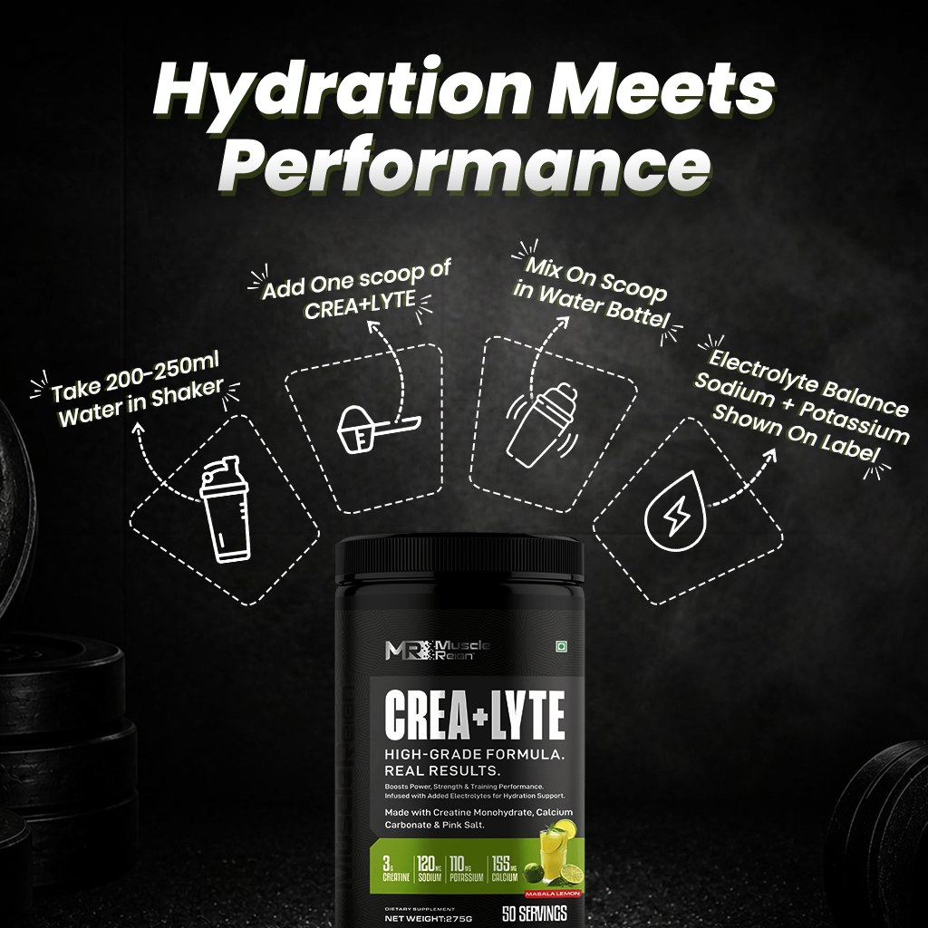 Crea and Lyte Creatine Supplement | 50 Servings
