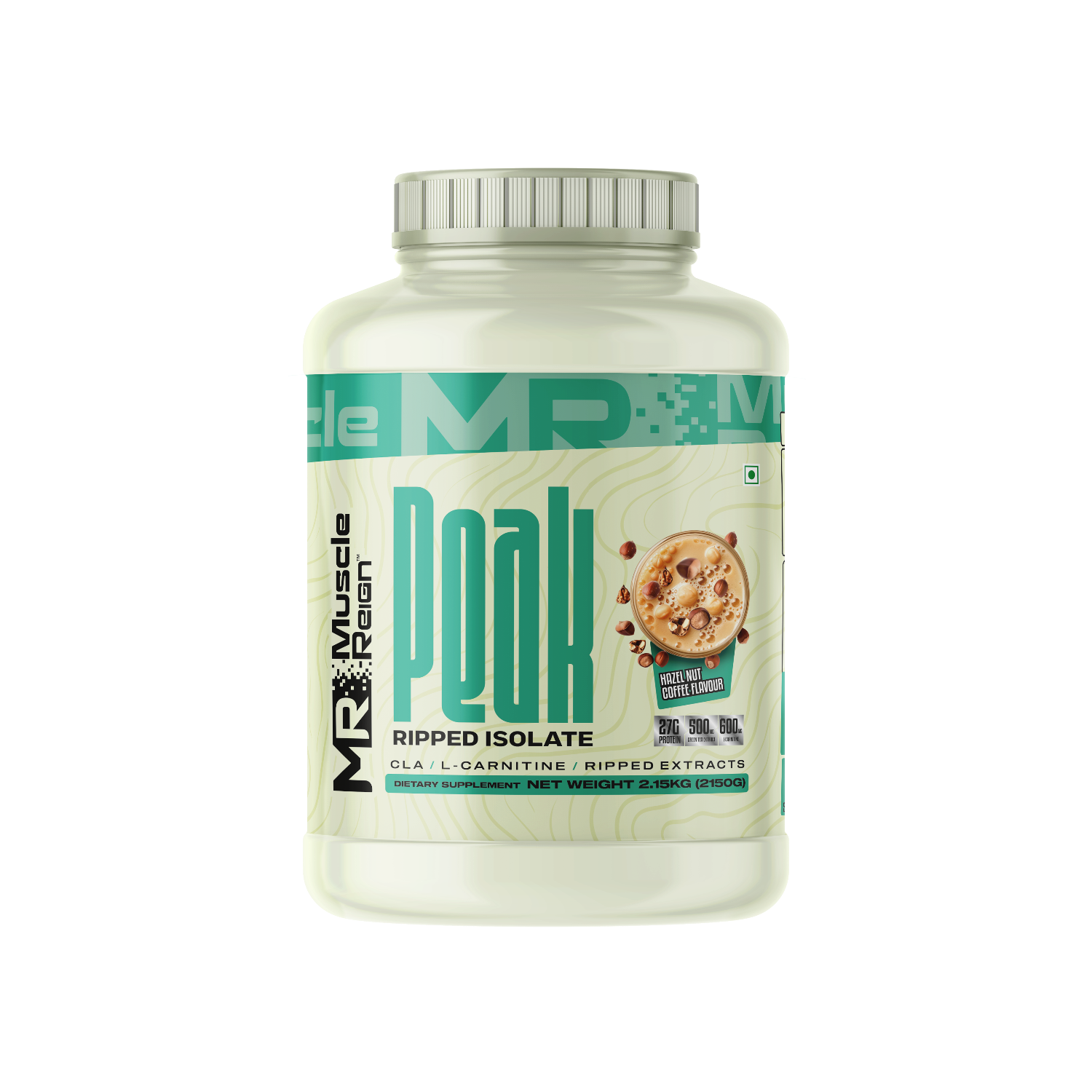 Muscle Reign Peak Ripped Isolate Protein Powder, the best isolate protein for bodybuilding, featuring delicious cookie flavor
