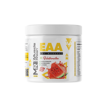 Muscle Reign Watermelon Pre and Post Workout EAA Powder for Muscle Hydration and Recovery
