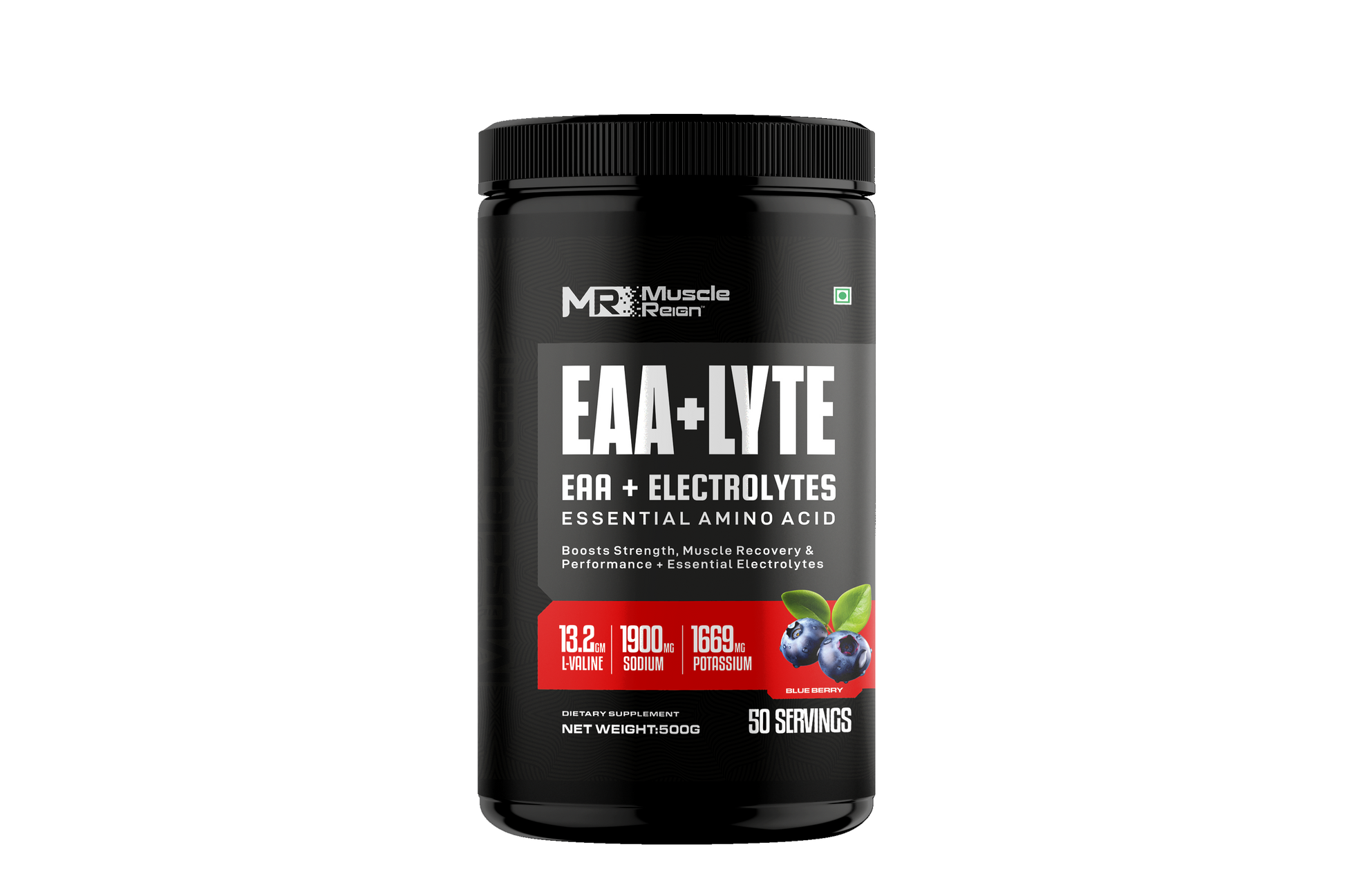 Muscle Reign EAA Lite Essential Amino Acid Supplement: the best pre-workout supplement for bodybuilding.