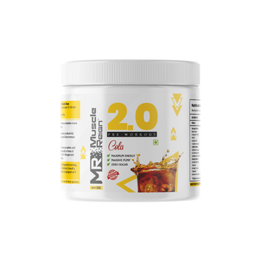 Muscle Reign 2.0 Pre Workout Supplement in Cola Flavor, the best pre workout supplement for muscle gain