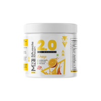 Muscle Reign 2.0 Pre Workout Supplement in Orange Flavor, the best pre workout supplement for muscle gain
