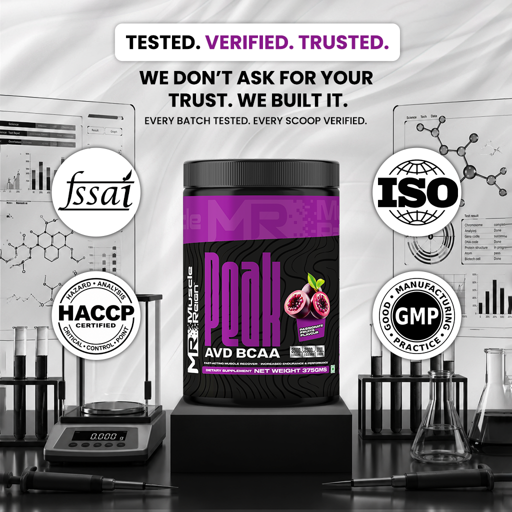 Muscle Reign AVD BCAA dietary supplement with verified quality and testing for optimal performance