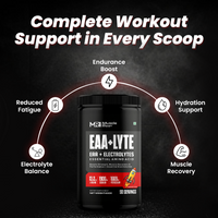 Muscle Reign EAA+LYTE Supplement with Essential Amino Acids for hydration and muscle recovery