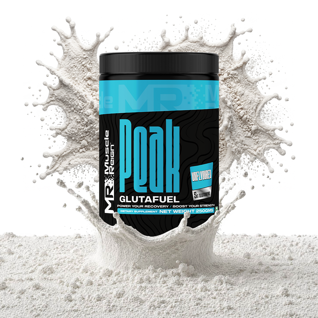 Muscle Reign Peak Glutamine Supplement for Enhanced Recovery and Strength Boost