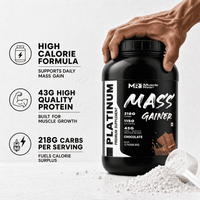 Muscle Reign Mass Gainer Premium Supplement with High Calorie Formula for Muscle Growth