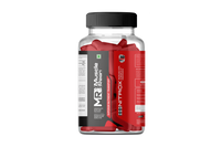 Muscle Reign Nitrox Food Supplements in a clear bottle for enhanced muscle performance and endurance