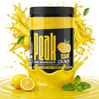 Muscle Reign Peak Pre-Workout Supplement in Lemon Flavor for Energy and Focus Boost