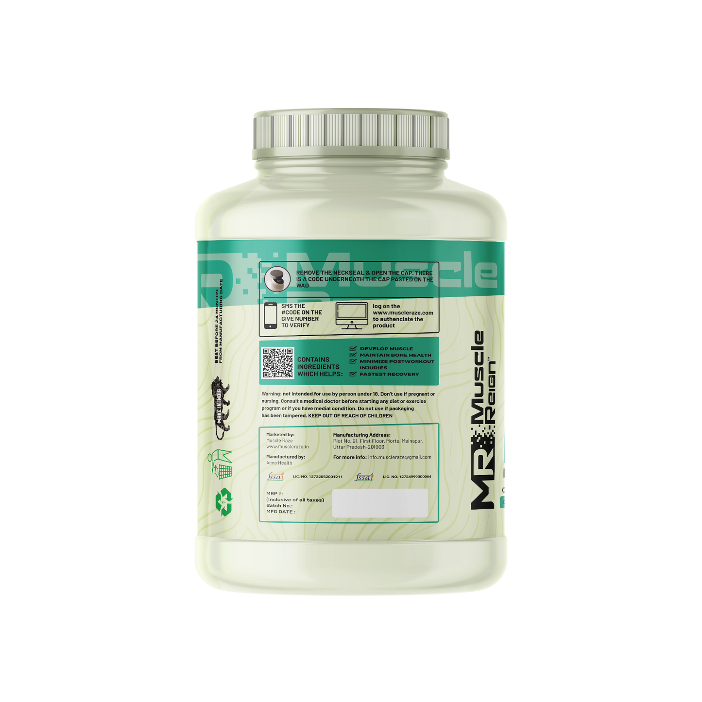 Muscle Reign Peak Rippet Isolate
