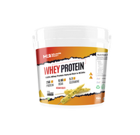 Muscle Reign Whey Protein 4.5kg 10Lbs+25Gm Protein+6.6Gm BCAA+5.2 Glutamine 150 Serving