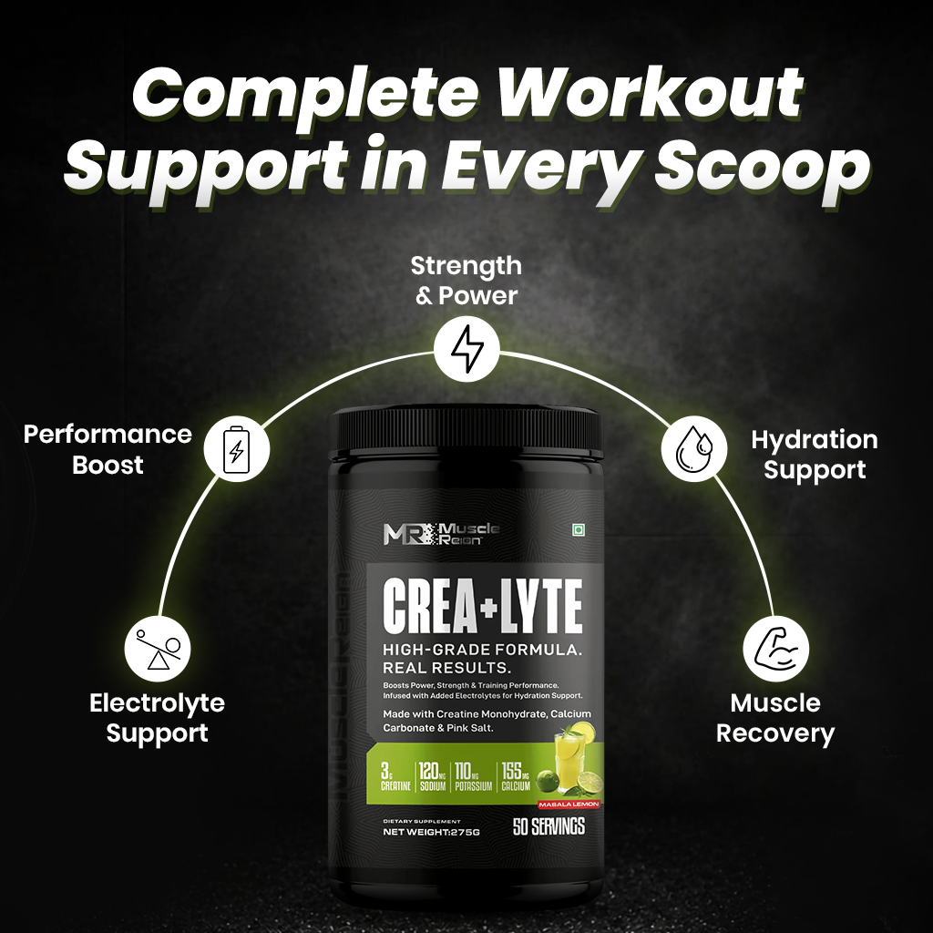 Crea and Lyte Creatine Supplement | 50 Servings
